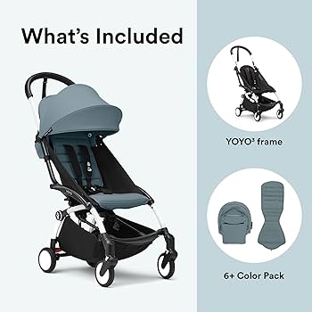 Amazon.com: Stokke YOYO3 Stroller from 6 Months - Includes